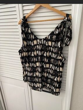 Banana Republic Tie-Shoulder Blouse